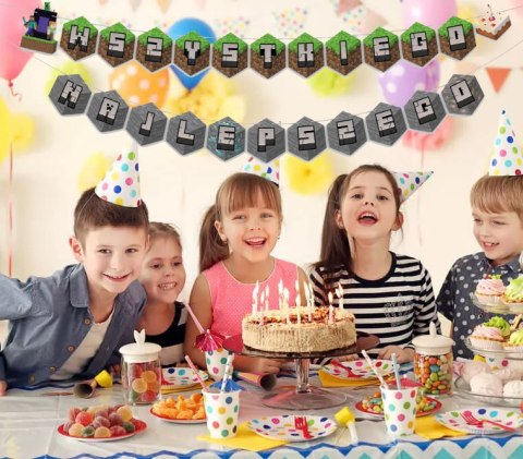 GIRLANDA w stylu KOCIEGO DOMKU GABI na urodziny przyjęcie KOCI DOMEK GABI GIRLANDA w stylu KOCIEGO DOMKU GABI na urodziny przyjęcie KOCI DOMEK GABI