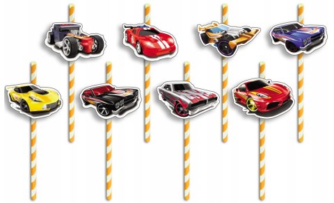 ZESTAW KUBKI + SŁOMKI URODZINOWE - HOT WHEELS URODZINY PRZYJĘCIE ZESTAW KUBKI + SŁOMKI URODZINOWE - HOT WHEELS URODZINY PRZYJĘCIE
