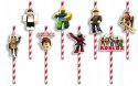 SŁOMKI URODZINOWE z POSTACIAMI - ROBLOX GRY BAJKI FILMY URODZINY - 8 szt.