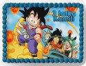 PROSTOKĄTNY OPŁATEK NA TORT A4 20x29CM - DRAGON BALL + IMIĘ GRATIS