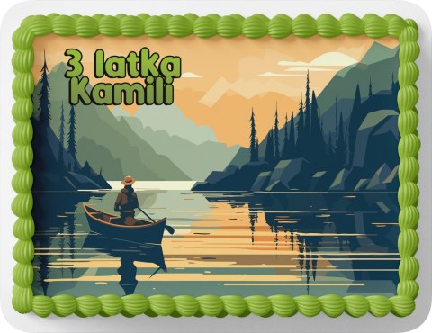PROSTOKĄTNY OPŁATEK NA TORT A4 20x29CM - RYBY HOBBY + IMIĘ GRATIS PROSTOKĄTNY OPŁATEK NA TORT A4 20x29CM - RYBY HOBBY + IMIĘ GRATIS