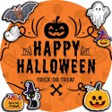 OPŁATEK NA TORT 30CM - HALLOWEEN DYNIA + IMIĘ + GRATIS! 24CM 26CM