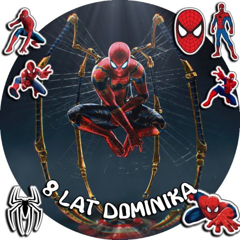 OPŁATEK NA TORT 30CM - SPIDERMAN SPIDEY PAJĄK + IMIĘ + GRATIS! 24CM 26CM OPŁATEK NA TORT 30CM - SPIDERMAN SPIDEY PAJĄK + IMIĘ + GRATIS! 24CM 26CM