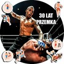 OPŁATEK NA TORT 30CM - MMA SPORTY WALKI HOBBY + IMIĘ + GRATIS! 24CM 26CM
