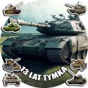 OPŁATEK NA TORT 30CM - WOJSKO CZOŁG TANK + IMIĘ + GRATIS! 24CM 26CM