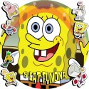 OPŁATEK NA TORT 30CM - SPONGEBOB BAJKA + IMIĘ + GRATIS! 24CM 26CM