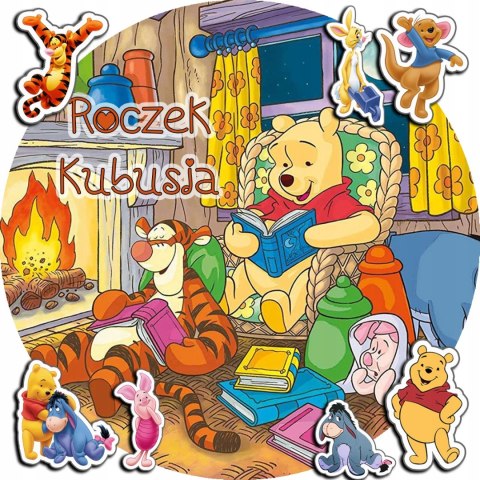 OPŁATEK NA TORT 30CM - KUBUŚ PUCHATEK + IMIĘ + GRATIS! 24CM 26CM OPŁATEK NA TORT 30CM - KUBUŚ PUCHATEK + IMIĘ + GRATIS! 24CM 26CM