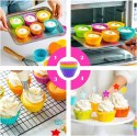 FOREMKI SILIKONOWE BABECZKI MUFFINY ZESTAW 5 SZT