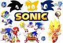 TATUAŻE ZMYWALNE DLA DZIECI SONIC DUŻO WZORÓW