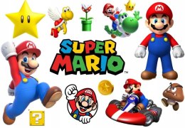 TATUAŻE ZMYWALNE DLA DZIECI SUPER MARIO DUŻO WZORÓW