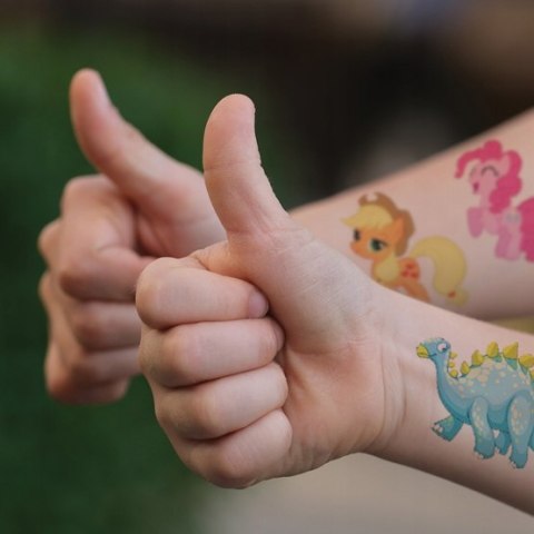 TATUAŻE ZMYWALNE DLA DZIECI Dinozaury DINO TATUAŻE ZMYWALNE DLA DZIECI Dinozaury DINO