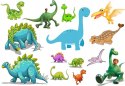 TATUAŻE ZMYWALNE DLA DZIECI Dinozaury DINO
