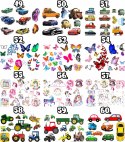 TATUAŻE ZMYWALNE DLA DZIECI Hot Wheels DUŻO WZORÓW