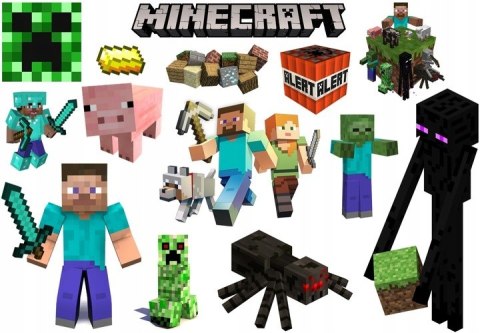 TATUAŻE ZMYWALNE DLA DZIECI MINECRAFT DUŻO WZORÓW TATUAŻE ZMYWALNE DLA DZIECI MINECRAFT DUŻO WZORÓW