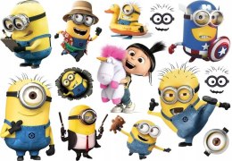 TATUAŻE ZMYWALNE DLA DZIECI MINIONKI DUŻO WZORÓW