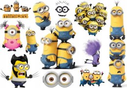 TATUAŻE ZMYWALNE DLA DZIECI MINIONKI DUŻO WZORÓW