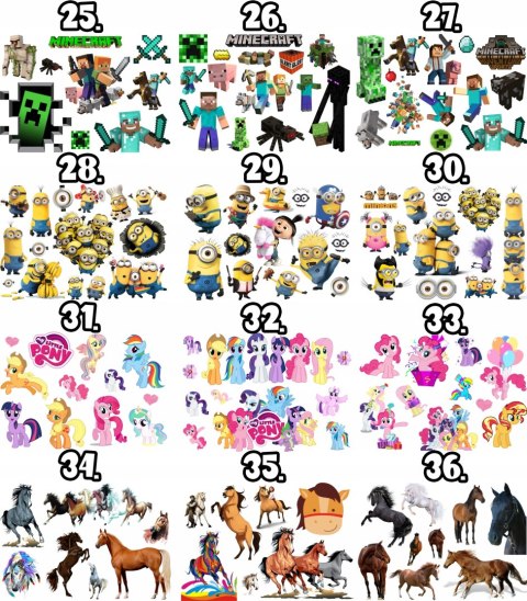 TATUAŻE ZMYWALNE DLA DZIECI MINIONKI DUŻO WZORÓW TATUAŻE ZMYWALNE DLA DZIECI MINIONKI DUŻO WZORÓW
