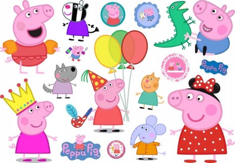 TATUAŻE ZMYWALNE DLA DZIECI ŚWINKA PEPPA TATUAŻE ZMYWALNE DLA DZIECI ŚWINKA PEPPA