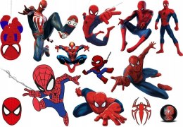 TATUAŻE ZMYWALNE DLA DZIECI Spider Man DUŻO WZORÓW