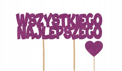 TOPER WSZYSTKIEGO NAJLEPSZEGO NA TORT URODZINY TOPER WSZYSTKIEGO NAJLEPSZEGO NA TORT URODZINY