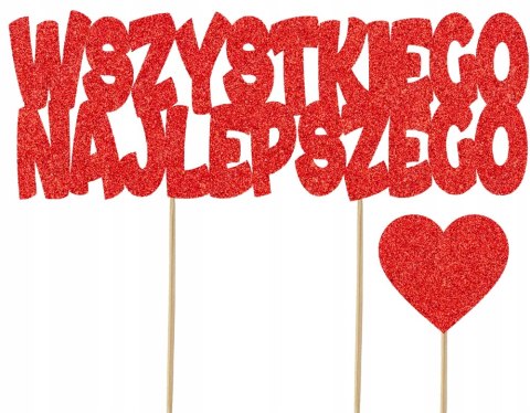 TOPER WSZYSTKIEGO NAJLEPSZEGO NA TORT URODZINY TOPER WSZYSTKIEGO NAJLEPSZEGO NA TORT URODZINY