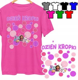 Koszulka Dziecięca na Dzień Kropki Gabi Wiele Wzorów Kolory - XS 110
